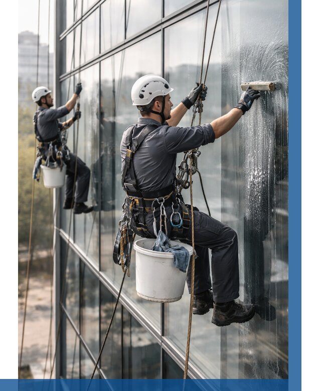 Мойка сплошного остекления в Ачинске, заказать от 304 р.| ВЫСОТНИК-Чнс