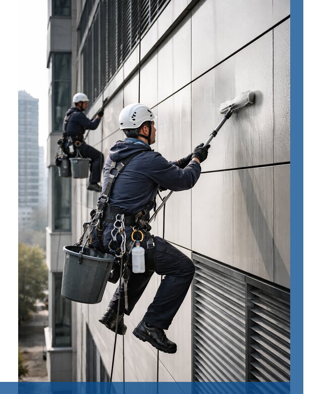 Мойка вентилируемого фасада в Ачинске от 253 р. | ВЫСОТНИК-Чнс