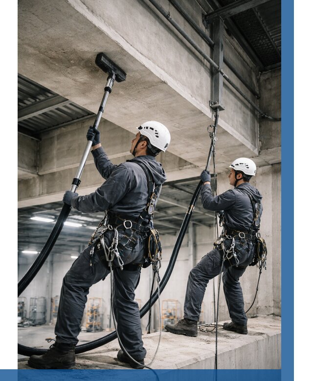 Обеспыливание потолочных конструкций в Ачинске от 253 р. |ВЫСОТНИК-Чнс