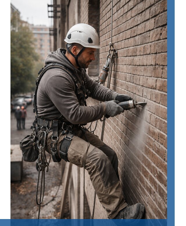 Расшивка кирпичных швов в Ачинске от 608 р. | ВЫСОТНИК-Чнс