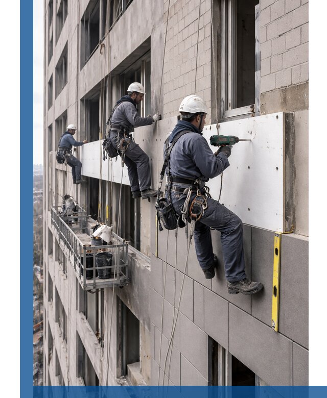 Монтаж фасадных термопанелей высокого качества в Ачинске