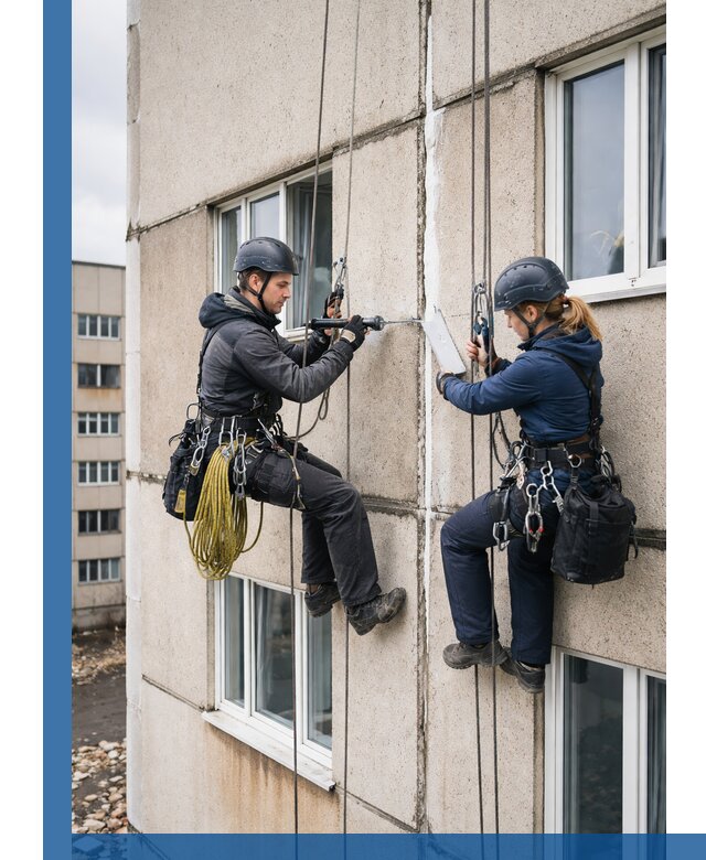 Герметизация межпанельных швов тёплым швом в Ачинске