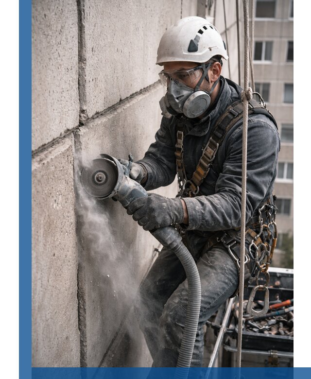 Штробление межпанельных швов в Ачинске качественно и быстро