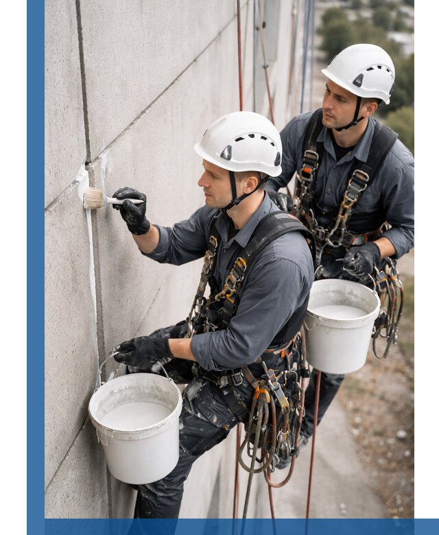 Противогрибковая обработка швов в Ачинске для фасадов и кровель