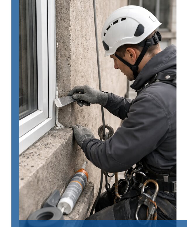 Герметизация монтажных швов окон в Ачинске с гарантией качества