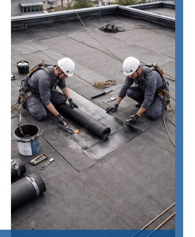 Ремонт мягкой кровли под ключ в Ачинске от 709 р. | ВЫСОТНИК-Чнс