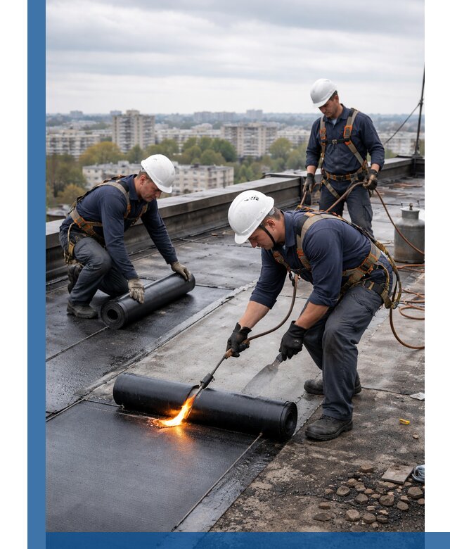 Ремонт наплавляемой кровли в Ачинске качественно и надежно
