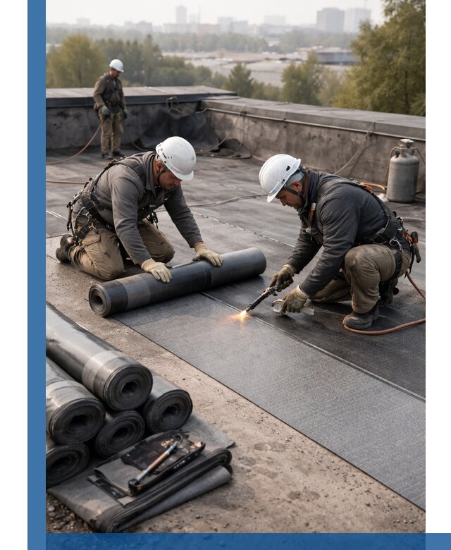 Монтаж мягкой кровли в Ачинске профессионально и надежно