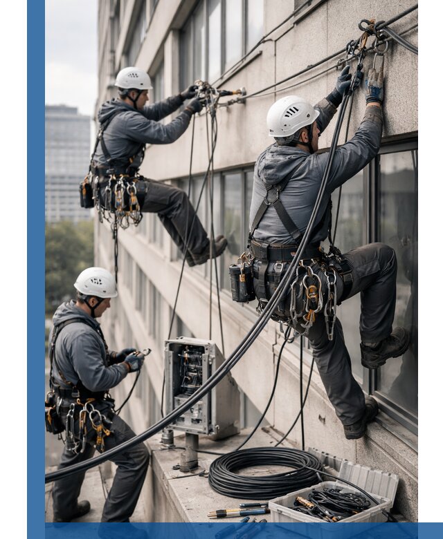 Прокладка оптоволоконного кабеля в Ачинске под ключ с тестированием