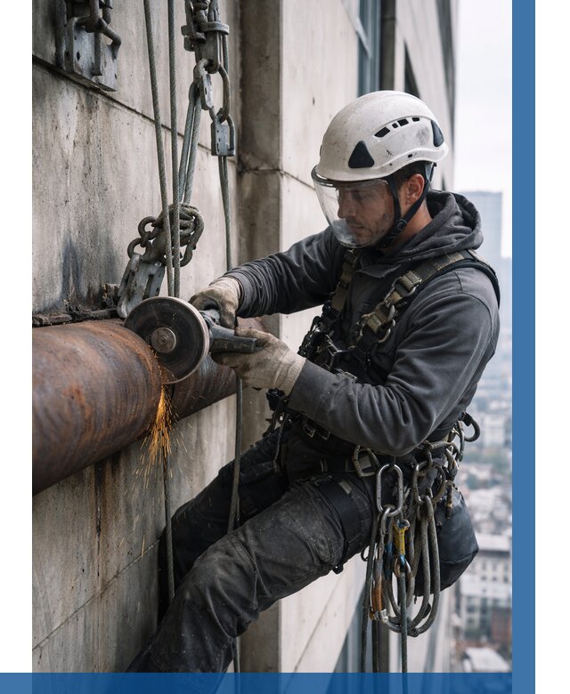 Резка металла на высоте в Ачинске по цене от 4559 р. | ВЫСОТНИК-Чнс