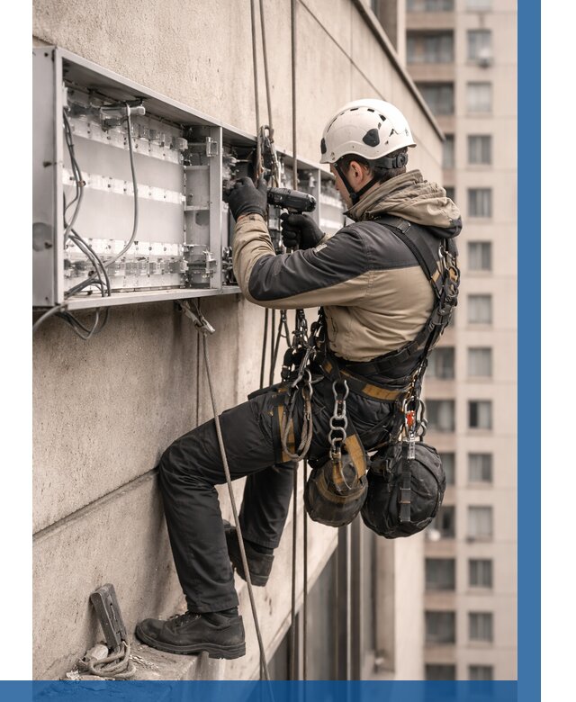 Ремонт вывески на высоте в Ачинске от 4559 р. | ВЫСОТНИК-Чнс