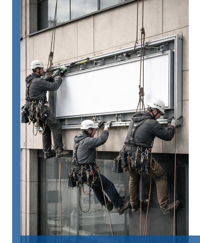 Профессиональный монтаж светового короба под ключ в Ачинске