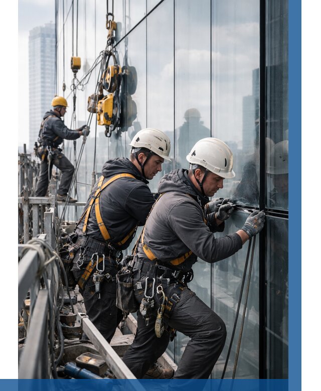 Структурное остекление фасадов в Ачинске от 9624 р. | ВЫСОТНИК-Чнс