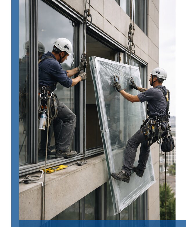 Профессиональная замена стекла в витраже в Ачинске с гарантией