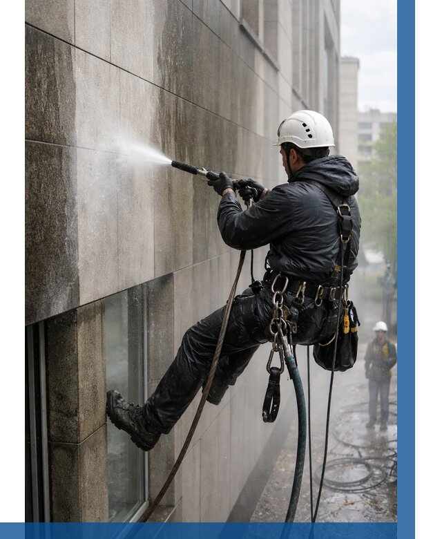 Гидроструйная очистка поверхностей в Ачинске от 861 р. | ВЫСОТНИК-Чнс