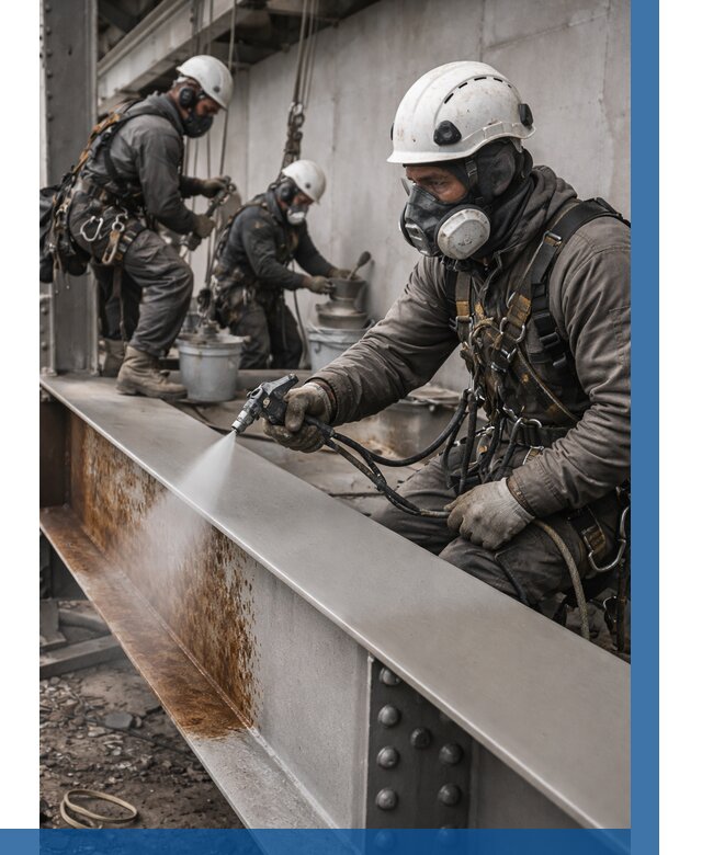 Антикоррозионная покраска металла в Ачинске от 709 р. | ВЫСОТНИК-Чнс