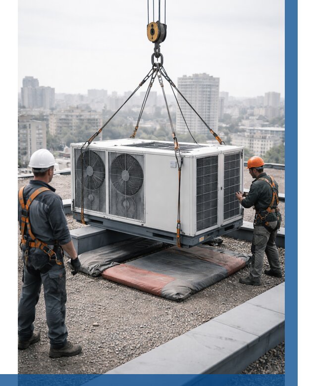 Подъем груза на крышу в Ачинске от 5065 р. | ВЫСОТНИК-Чнс заказать