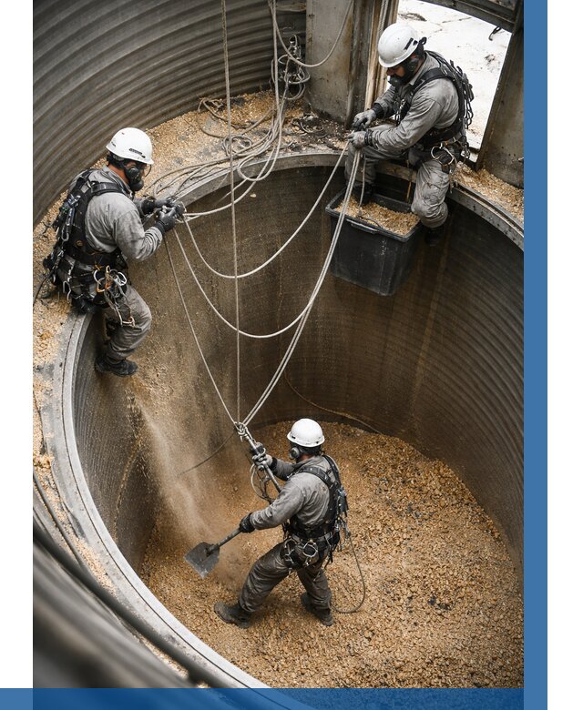 Чистка зерновых бункеров в Ачинске от 12156 р. | ВЫСОТНИК-Чнс