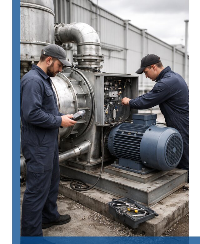 Техническое обслуживание промышленного оборудования в Ачинске