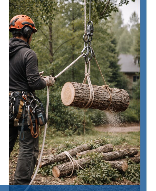 Валка деревьев частями в Ачинске от 7598 р. | ВЫСОТНИК-Чнс