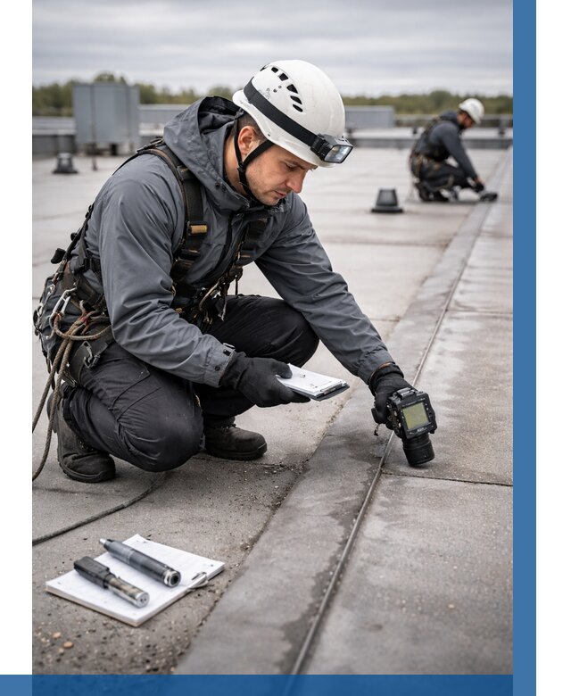 Обследование кровли на протечки в Ачинске от 4559 р. | ВЫСОТНИК-Чнс