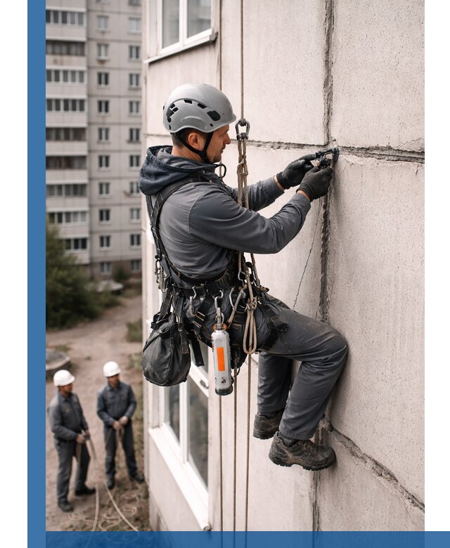 Обследование межпанельных швов и герметизация в Ачинске